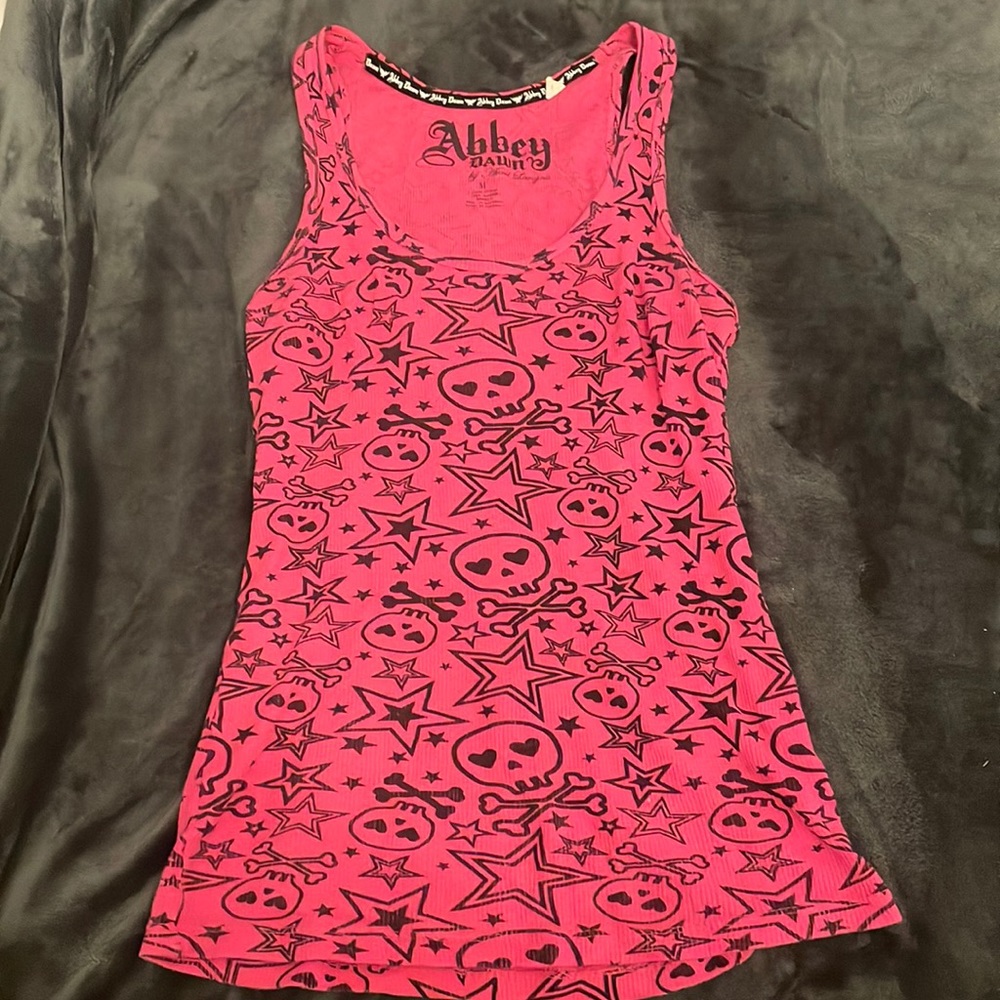 Abbey dawn skull shirt